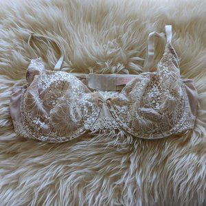 Victoria’s Secret Unlined Demi Lace Bra 36 D